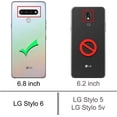 thumbnail image 2 of For LG Stylo 6 Case,LG K71 Case Shock-Absorption Flexible TPU Rubber Protective Cell Phone Cover for LG Stylo 6(blue), 2 of 5