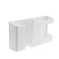 thumbnail image 1 of Soporte de pared de enchufe de teléfono de almacenamiento de Control remoto de multifunción para cocina sa de estar Blanco Sunnimix Estante de almacenamiento organizador, 1 of 7