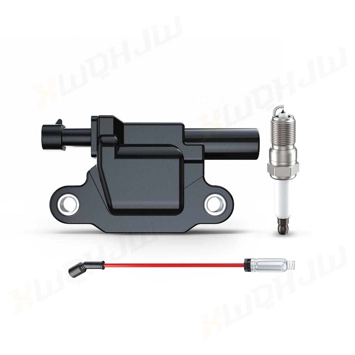UF413-High Performance Ignition Coil & Spark Plug & Wire For Chevy GMC 5.3L 6.2L