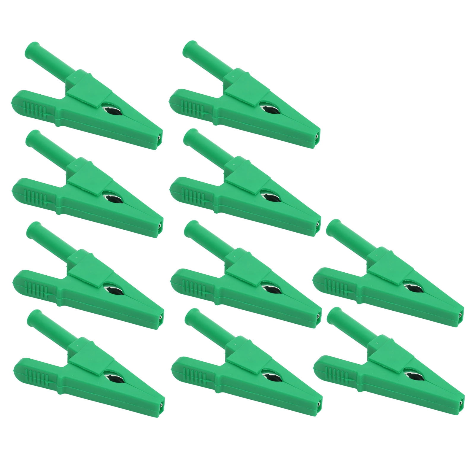 LYUMO Electrical Clips,10Pcs Power Test Clip 20mm Opening Good Conductivity Safety Type Test