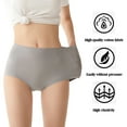 thumbnail image 3 of FallSweet No Show High Waist Briefs Underwear for Women Seamless Panties Multi Pack, 3 of 3