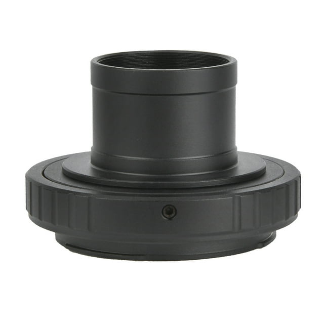 M42X0.75 Mm, Adaptador De Lente T2-AF, aleación De Aluminio Negro Para Cámaga De Montaje De Af Y Puerto De Ocular Telescopio De 1.25 Pulgadas Con 3 Tornillos