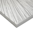 thumbnail image 4 of Madison Park Signature Sunburst Hand Painted Triptych 3-piece Dimensional Resin Wall Art Set in Silver, 4 of 8