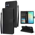 thumbnail image 1 of Étui de Protection à Rabat pour Samsung Galaxy A06 avec Fentes pour Cartes, Support et Dragonne Noir, 1 of 5