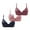 Blue, variant on Women's 3 Pc Push up Bras Comfortable Wireless Supportive Full Figure Lift up Bralettes Soft Plus Size Bras