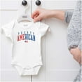 thumbnail image 5 of Puerto Rico Nuyorican USA State Flag Romper Boys or Girls Infant Baby Brisco Brands 12M, 5 of 6