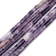 thumbnail image 2 of Natural Lepidolite/Purple Mica Stone Beads Strands Column 13~14x4mm Hole: 1.2mm 29~30pcs/strand 15.16''~15.75''(38.5~40cm), 2 of 7