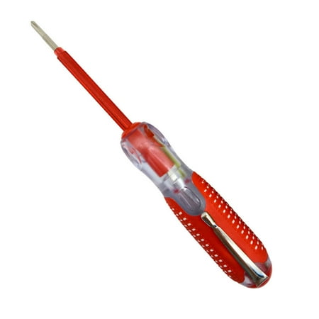 

Reduced！Samansag Cross Slotted Screwdriver Practical Electric Test Pen Voltage Indicator 100-500V