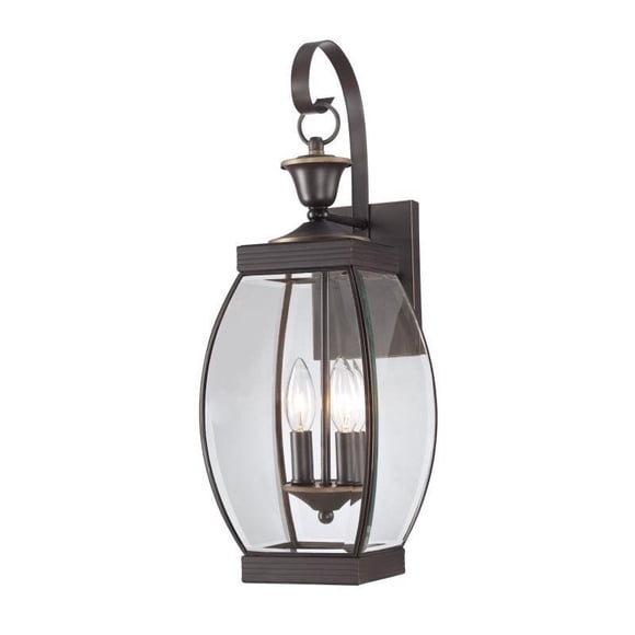 Quoizel Oasis Medium Wall Lantern in Medici Bronze