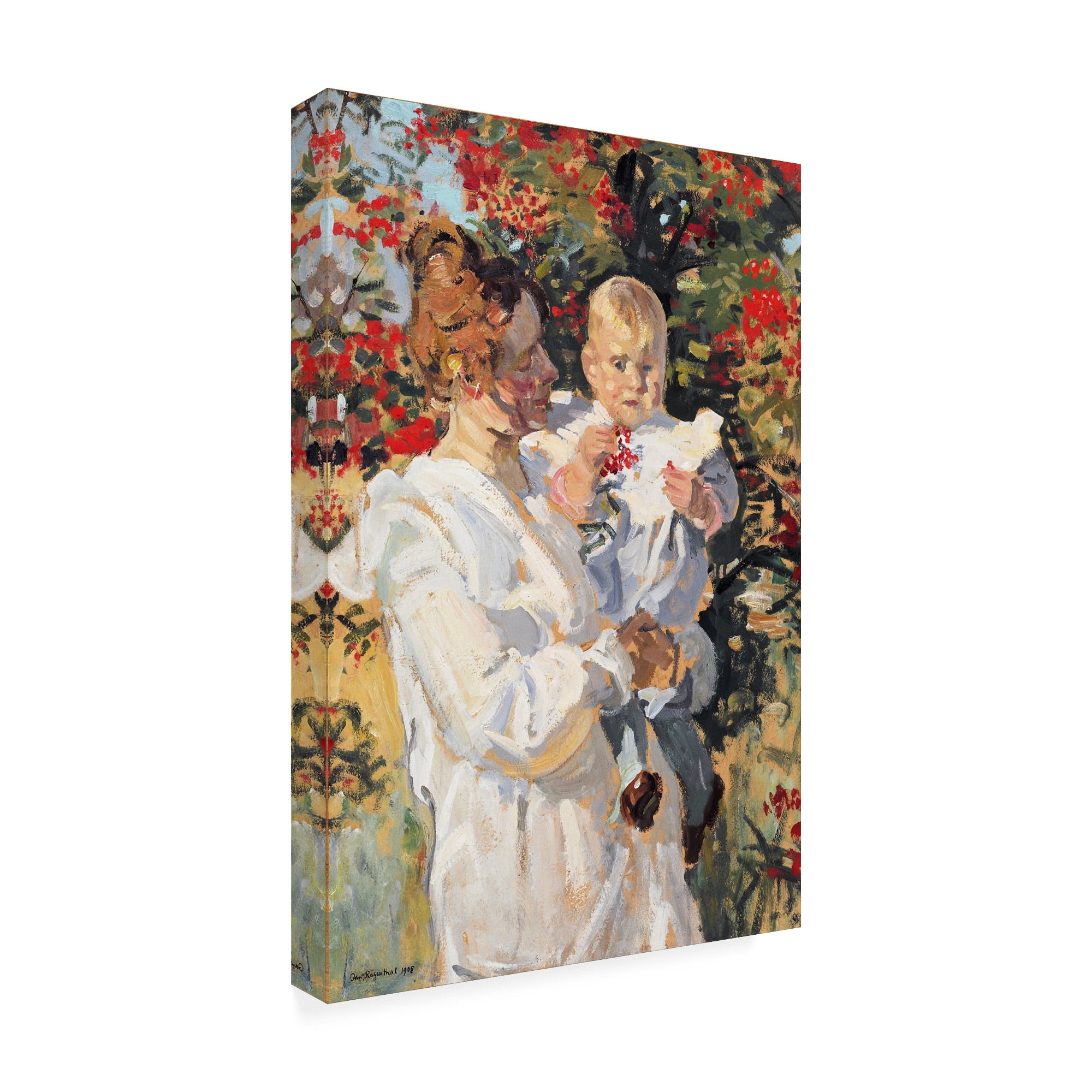 Trademark Fine Art 'Under the Rowan tree' Canvas Art by Janis Rozenthal