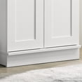 thumbnail image 6 of Pemberly Row 2-Door Engineered Wood Storage Cabinet in White, 6 of 6