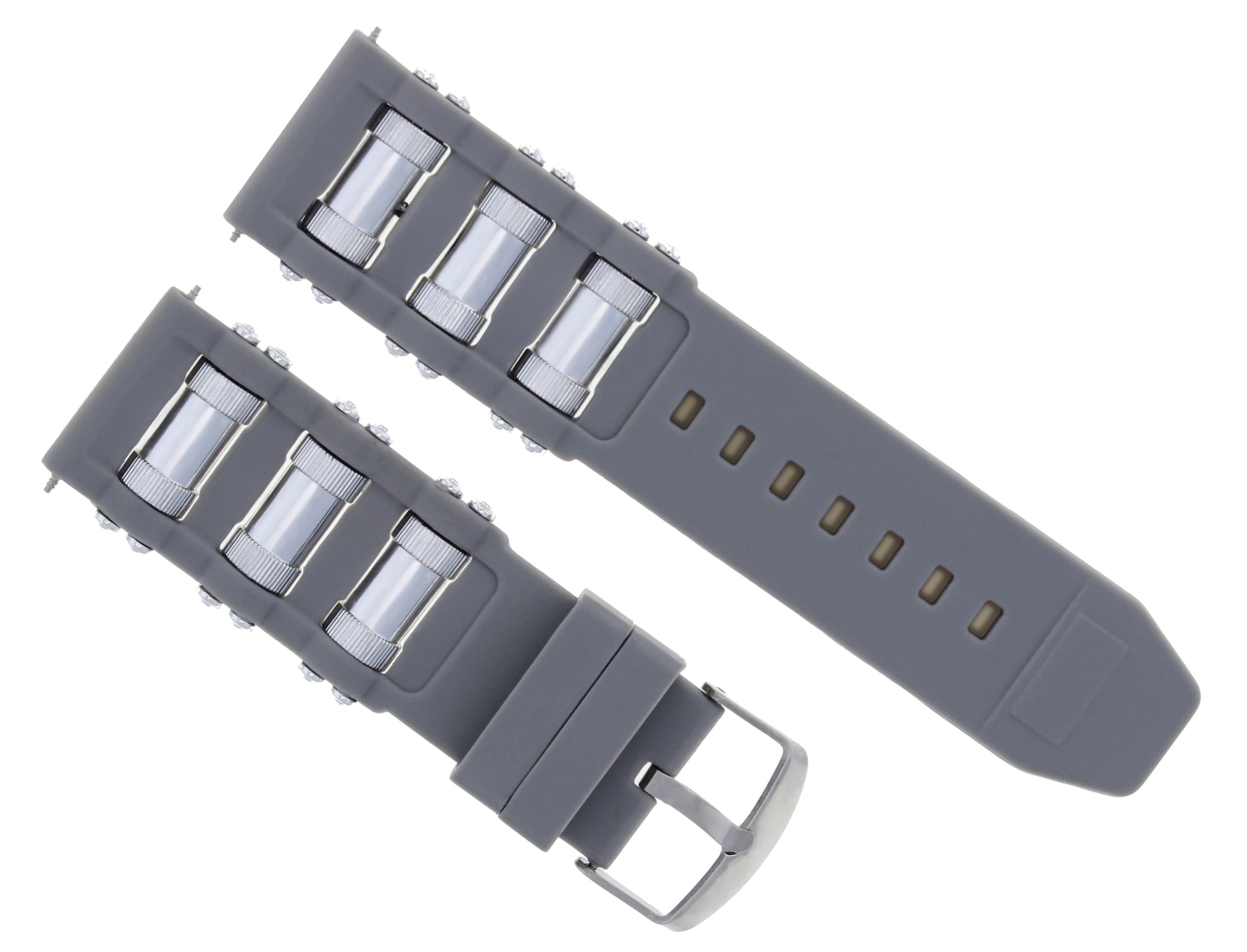 CINTURINO GOMMA COLOR COMPATIBILE CITIZEN PROMASTER AQUALAND mm22 DIVER EUR 21,00 - IT