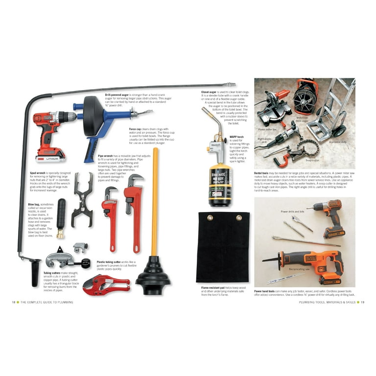 Black & Decker The Complete Guide to Plumbing Updated 7th Edition : Completely Updated to Current Codes