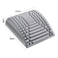 thumbnail image 4 of YAOMOBB Lower Back Stretcher Adjustable Back Stretcher Neck Lumbar Soothing Device Multi Level Pain Relief Spine Board for Men and Women, 4 of 6