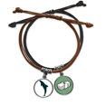 thumbnail image 1 of Blue Ocean friendly racionalizar Dolphin Pulsera Cuerda Mano Cadena Cuero Dinero Pulsera Unbranded M, 1 of 2