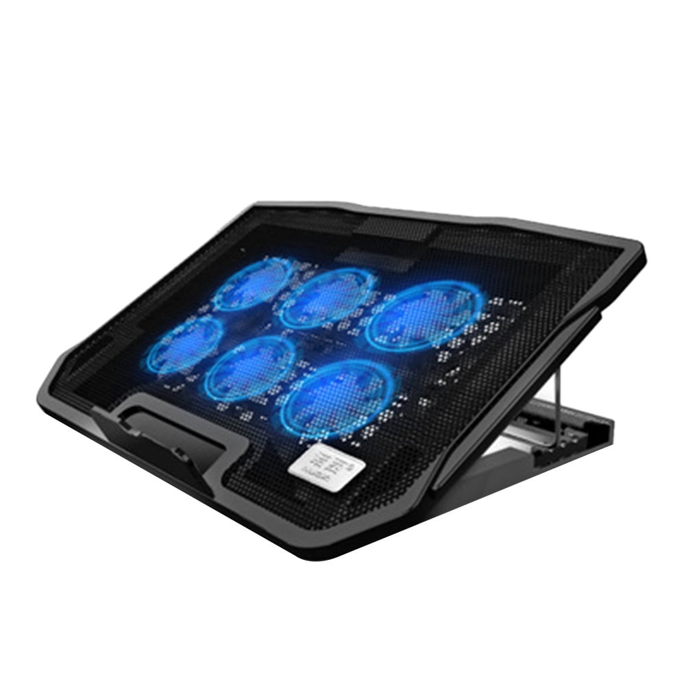 Notebook Cooler With 6 Highspeed Fans Nonslip Adjustable Wind Speed