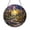 Acrylic 3.5 Inch, variant on Forest Creek Landscape Stained Glass Round Window Panel, Peaceful Woodland Nature Decor for Home Window Display