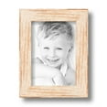 thumbnail image 2 of ArtToFrames 5" x 7" Knotty Pines Pecan with White Wash Picture Frame, 5x7 inch White Wood Poster Frame (WOM-4771), 5 Pack, 2 of 7