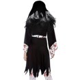 thumbnail image 2 of Blood Stained Nun Vampire Costume Game Uniform Halloween Cosplay Costume, 2 of 5