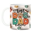 thumbnail image 5 of TIMIFIS Tasse Lettrage Gonflé World's Mug 11oz Warp Sublimation, The Man The The Mug Tasses à Café Gadgets de Cuisine, 5 of 5