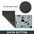 thumbnail image 6 of Black Corgi Kitchen Rugs Sets Of 2,Anti Fatigue Kitchen Mat Rugs Non Slip Washable,Decorative Kitchen Floor Mats for Kitchen,Sink,Laundry,17"x30"+17"x47", 6 of 7