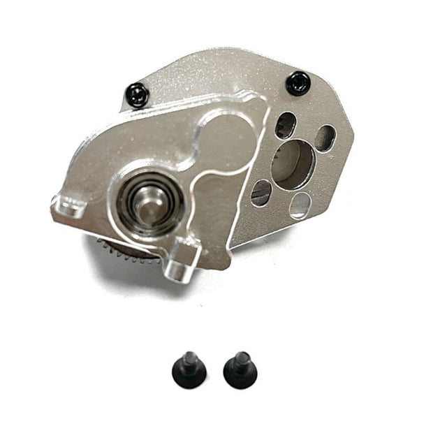 Wweixi Corrosion Resistance Reduction Gear Box For 1/24 AXIAL SCX24 Crawler RC Car Part Silver