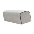 thumbnail image 2 of CarpNettore Couch Arm Rest Pillow Arm Support Pillow Removable 19.69x5.91x5.91 Linen Armrest grey, 2 of 8