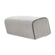 thumbnail image 2 of Cojín ergonómico portátil de lino para reposabrazos de sofá, espuma de alta densidad gris, 2 of 8