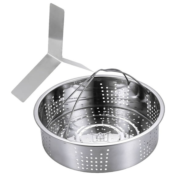 UPOUART Stainless Steel Rice Cooker Steamer Basket Set, 1 Piece, Fits Most Rice Cookers and Steamers