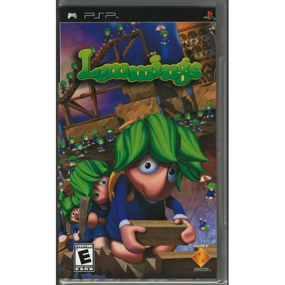 Lemmings PSP (Brand New Factory Sealed US Version) sony_psp