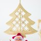 thumbnail image 3 of Inteprter Portavelas de Navidad, candelero para fiestas, comedor, restaurante, de Bar, centros de mesa, suministros de decoración Artesanía Árbol de Navidad Inteprter HA074984-01, 3 of 6