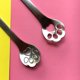 thumbnail image 3 of 8-Pack Cat Paw Spoon 18/10 Stainless Steel Teaspoons, Sugar, Coffee, Cake, Dessert, Ice Cream Spoon Stirring Spoon, 5.9 inch, 3 of 5