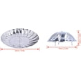 thumbnail image 2 of Vegetable Steamer Basket, Steam Basket Multifunction Stainless Steel Steamer Insert Folding Steam Rack Cookware Kitchen Accessory Fit Various Pots (All-Steel Steamer: Small), 2 of 5
