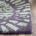 thumbnail image 3 of SAFAVIEH Capri Diamond Abstract Wool Area Rug, Lavender/Sage, 2' x 3', 3 of 7