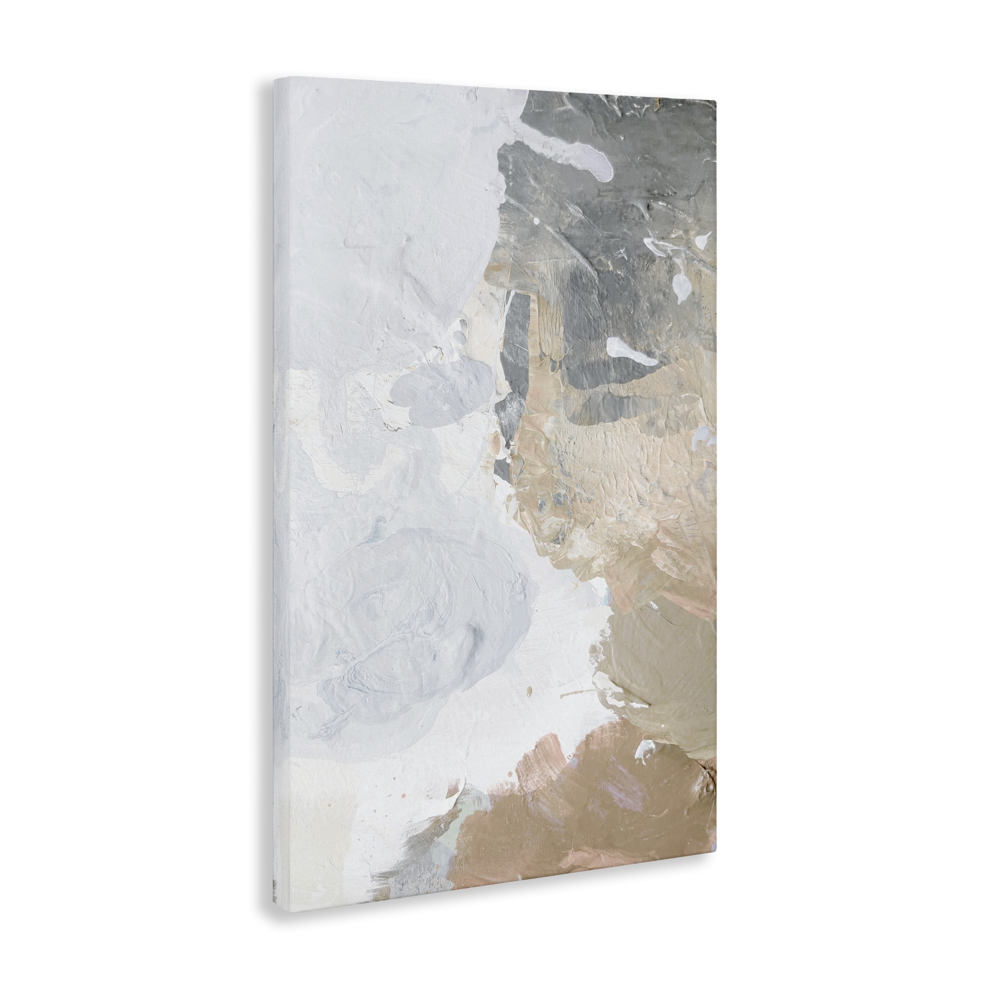 Stupell Industries Abstract Portrait Illusion Abstract Painting Gallery Wrapped Canvas Art Print Wall Art, 20 x 30