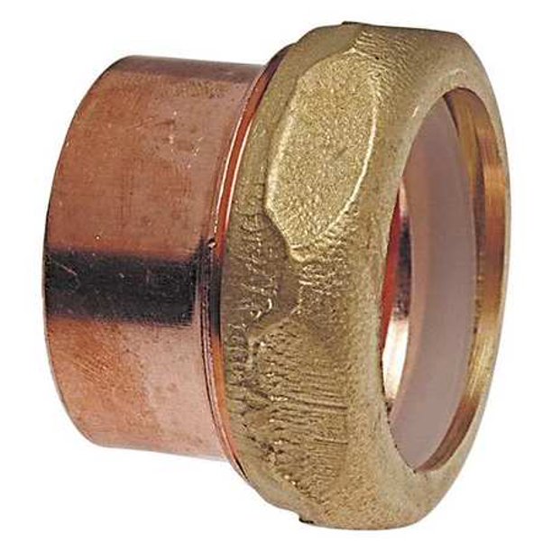 NIBCO Adapter,Wrot Copper,11/2 x 11/4 In 90127R 11/2X11/4 Walmart