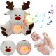 thumbnail image 5 of Juguete Peluche para Bebé Chupete Alce Navideño Con Luces Musicales Respiración Rítmica, 5 of 9