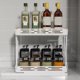 thumbnail image 4 of String Out Spice Rack Organizer Base que no es esquivada Base giratoria de dos pisos Slide Out Spice Backs ahorra espacio para frascos de condimento Medicina, 4 of 9