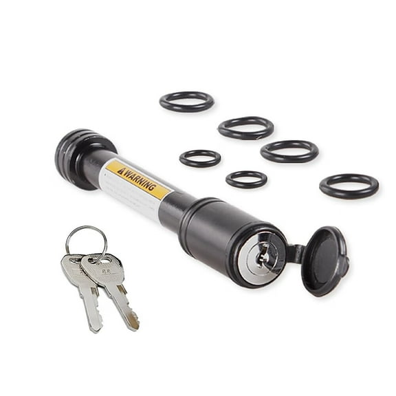 5/8” Trailer Hitch Locks Set Receiver Pin Lock,Anti-Theft Hitch Looking Pin with Keys Fits for 2" Hitch Receiver