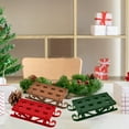 thumbnail image 4 of Kumdkd 4" Mini Santa Ski Set - DIY Christmas Village Accessories for Tabletop Displays & Craft Projects (3-Pack Unpainted), 4 of 6