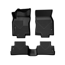 Husky Liners 99451 Weatherbeater Floor Mats Fit 2017-2022 Nissan Rogue Sport - Front/2nd Seat - Black