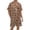 B1-Brown284, variant on Puliio Men's Christmas Snowman Print Pajamas Set Short Sleeve Button Top & Shorts With Pockets Sleepwear Sets 2-Piece for Men