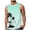 A-Light Green2288, variant on XIAOCHA Tree Print Tank Top For Men Round Neck Sleeveless Gradient Casual Beach Vest