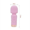 thumbnail image 3 of Wet Dreams Lil Wanderer Rechargeable Multi-Speed Mini Persoanl Massage Wand, Pink, 3 of 4