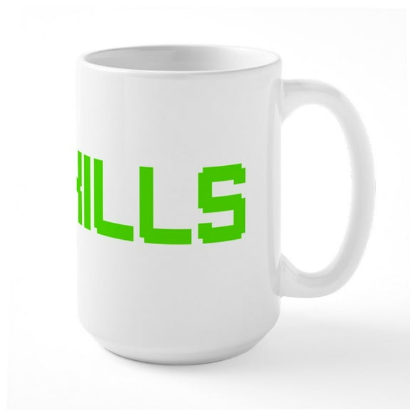 CafePress - Lag Kills - 15 oz Ceramic Large White Novelty Mug