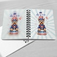 thumbnail image 4 of Happy 4th of July Patriotic Yorkshire Terrier Marching Band Uniform Balloons Fireworks Spiral Bound Journal Yorkie Dog Lover Gifts 5x7in Spiral Notebook - 13009, 4 of 5