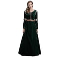 thumbnail image 3 of Disfraz de princesa Mérida para adultos SML Xl, vestido elegante de Mérida, disfraz de Carnaval para niñas, vestido femenino de Halloween, 3 of 5