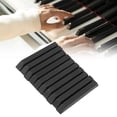 thumbnail image 4 of Piano Black Key, Matte 10cm Durable Pianos Keytop 10pcs Instrument Accessory  For Replacement, 4 of 8