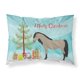 thumbnail image 1 of ""Caroline'S Treasures Welsh Pony Horse Funda De Almohada Navideña Estándar Multicolor"", 1 of 1