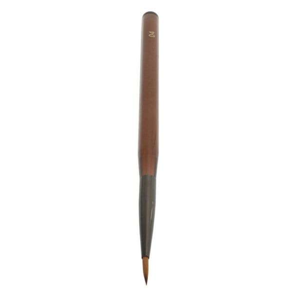 M Buder Pincel Profesional para Uñas de Gel Acrílico, Herramienta de Manicura y Arte de Uñas con Cerdas de Nailon, Modelo 04 Universal, Tamaño 21 cm / 8.2 pulgadas